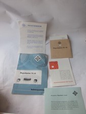29105 TELEFUNKEN Tonbandgerät Magnetophon 75-15 Anleitung Schaltplan  Garantie
