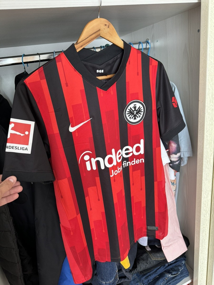 Eintracht Frankfurt 2020-2021 Home Soccer Jersey Football Kit
