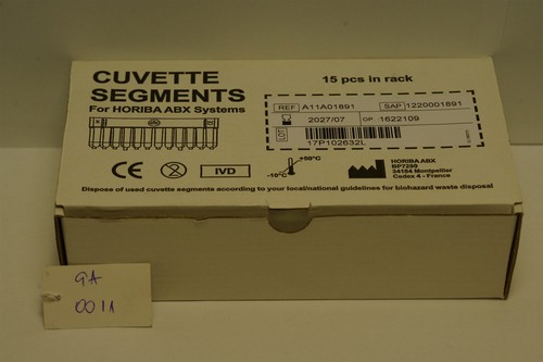 Segmentos de cubeta Horiba ABX A11A01891 - Pack de 15 - Imagen 2 de 5