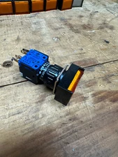 EAO  51-165.0  Push Button Switch Red Lamp W/ 51.971.022 48V 1.2W SWISS Made