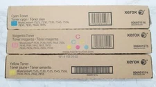 3 OEM Xerox WC 7525 7545 7830 7855i 7970 CMY Toners 006r01514,15,16 Same Day Shi