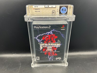 Raiden III 3 Sony PS2 WATA 9.6 A+ FACTORY SEALED MINT RARE VGA