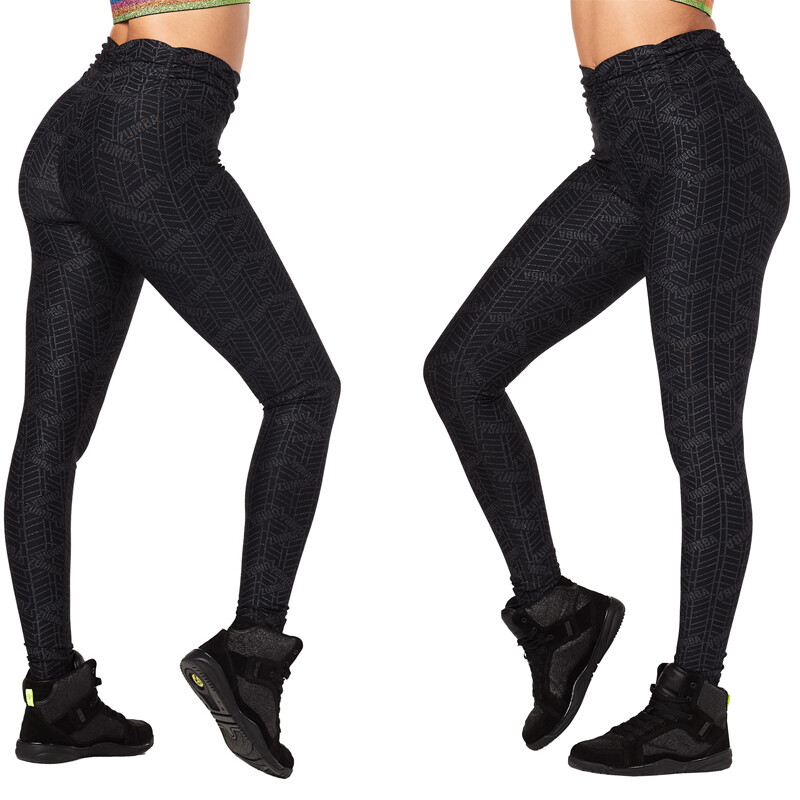 Zumba All That Glitters Is Zumba Ankle Leggings - Z1B00892 size XS