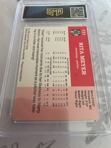 RITA MEYER PEORIA 1995 FRITSCH A-A GPBL # 131 GRADO 10 L@@K - Imagen 2 de 2