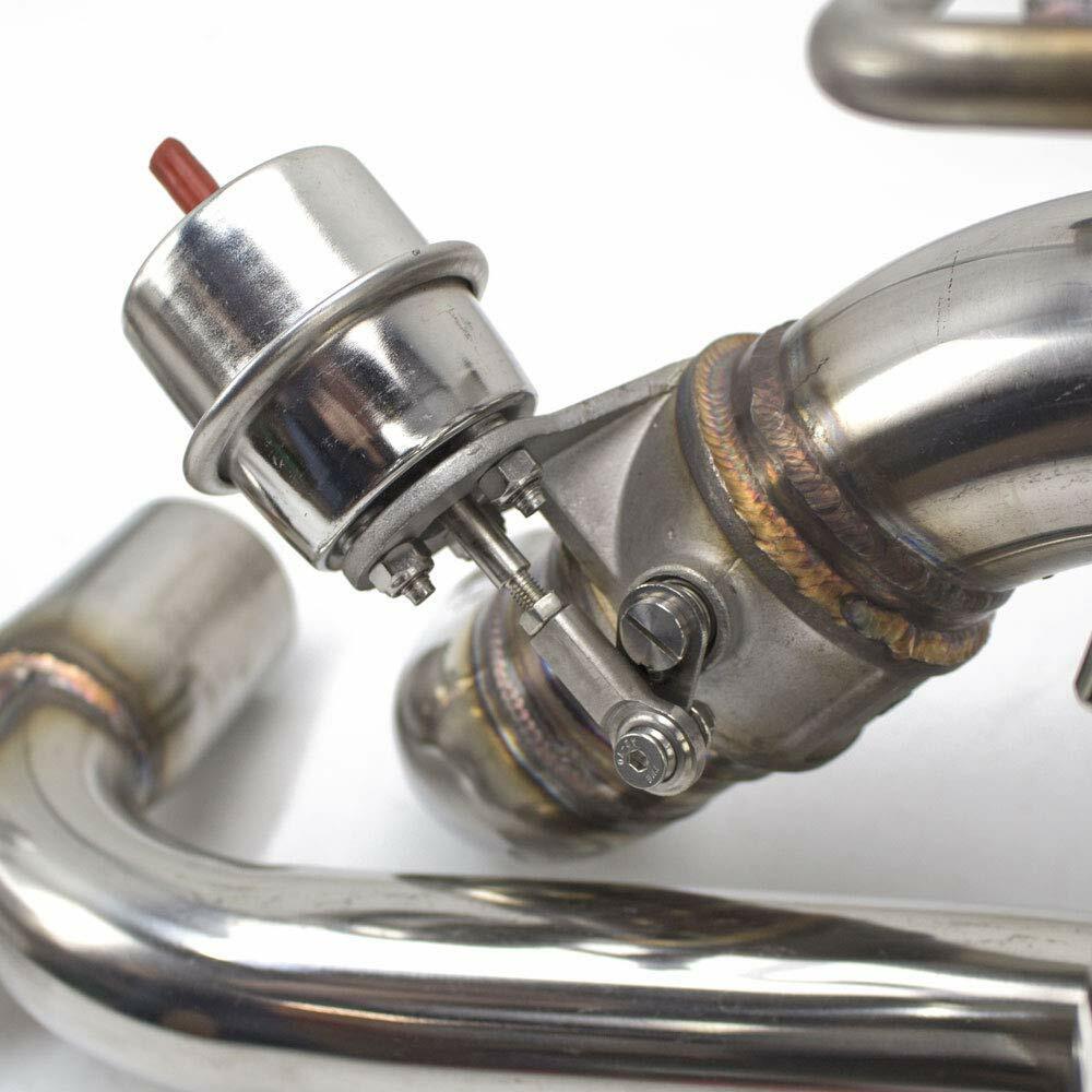 Valve-Controlled Stainless Steel Cat-Back Exhaust System For Ferrari 458 2010-15