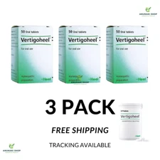 Vertigoheel 50 Tabs Homeopathic Solution-dizziness,nausea,vertigo 3 PACK