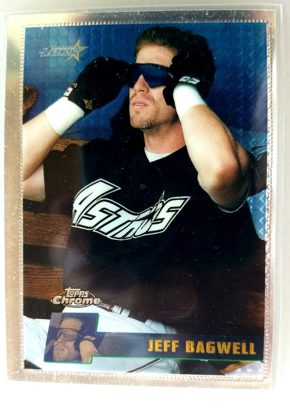 1996 TOPPS CHROME JEFF BAGWELL CARD #153 NR-MINT HOUSTON ASTROS HALL OF FAME