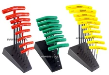 Bondhus 26pc T Handle Ball End Hex Wrench Set Torx Metric SAE Standard USA MADE