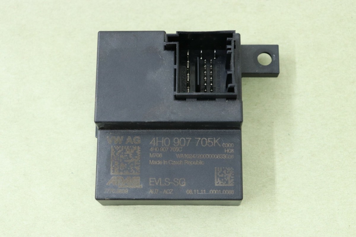 12 AUDI A6 PRESTIGE 3.0 STEERING COLUMN CONTROL MODULE 4H0907705K