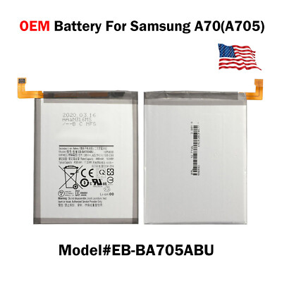 NEW OEM Internal Battery Replacement For Samsung Galaxy A70 (A705) EB-BA705ABU
