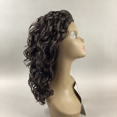 Jewelry Wavy #2 Darkest Brown Synthetic Quick Weave Wig