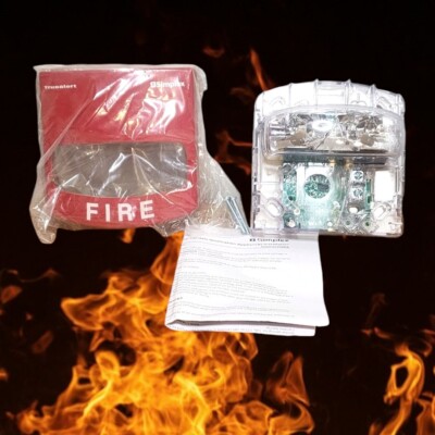 Simplex 4906-9111 Wall Mounted Candela Strobe RED Fire Alarm