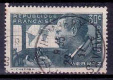 1937 FRANCE Timbre Y & T N° 337 Oblitéré