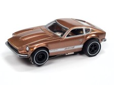 73' Datsun 240Z Brown Auto World Slot Car XTraction Ultra-G