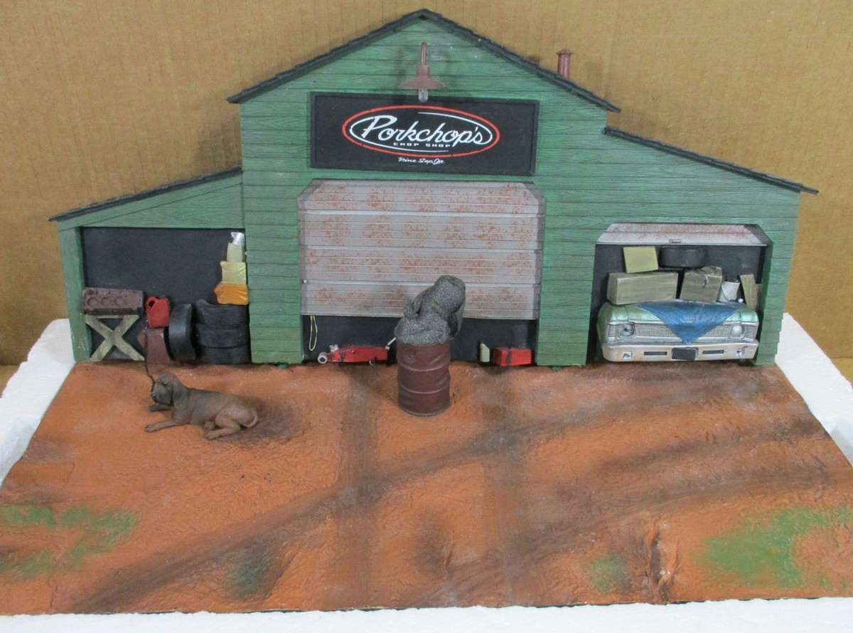 GMP Pork CHOP Shop Garage Diorama 1 18 Car for sale online | eBay