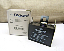 Packard PDCF3 Square Dry Motor Run Capacitor 3 MFD 440 Volt