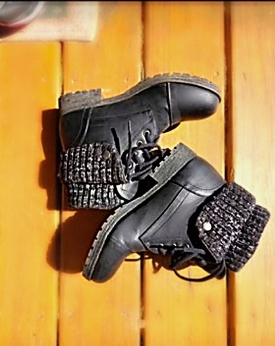 candies lace up boots