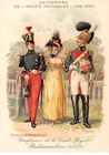 Chromos - COR14576 - French Army Uniforms - Royal Guard - Women -