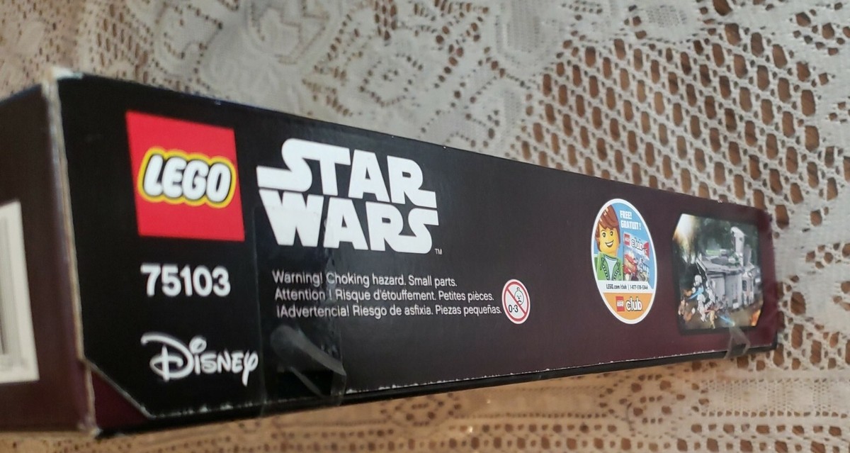 ミライグリッシュBOX 2024年購入 Lego Star Wars First Order Transporter (75103) New in Box Read