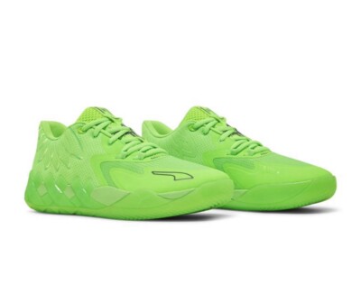 New PUMA MB.01 Low Volt/Green Gecko LaMELO BALL Men SZ 10.5 376941