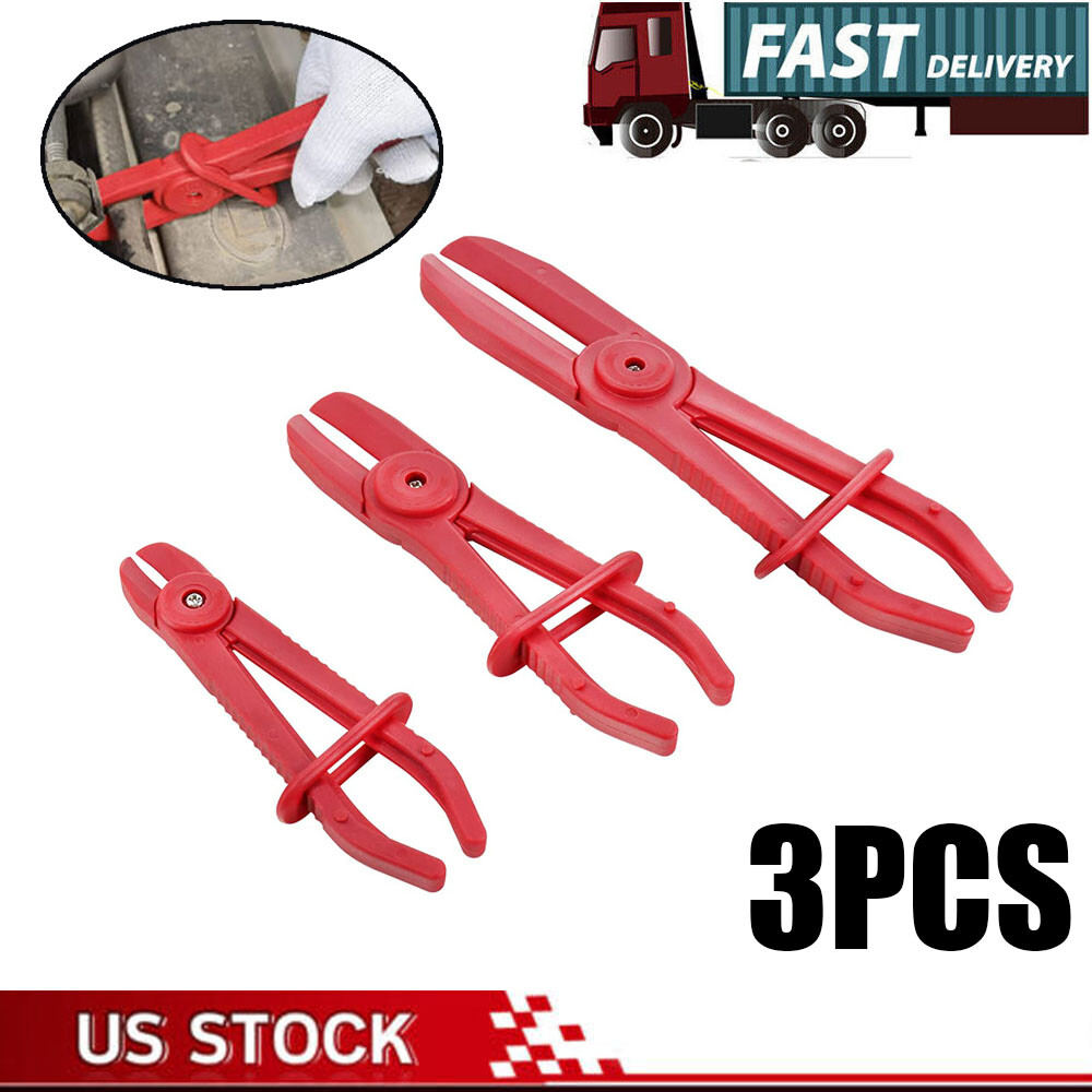 3Pcs Hose Clamp Pliers,Hose Pinch Off Pliers Set,Plastic Fuel Line - View #4