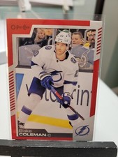 Blake Coleman Red Border Parallel 2020-21 O-Pee-Chee Hockey