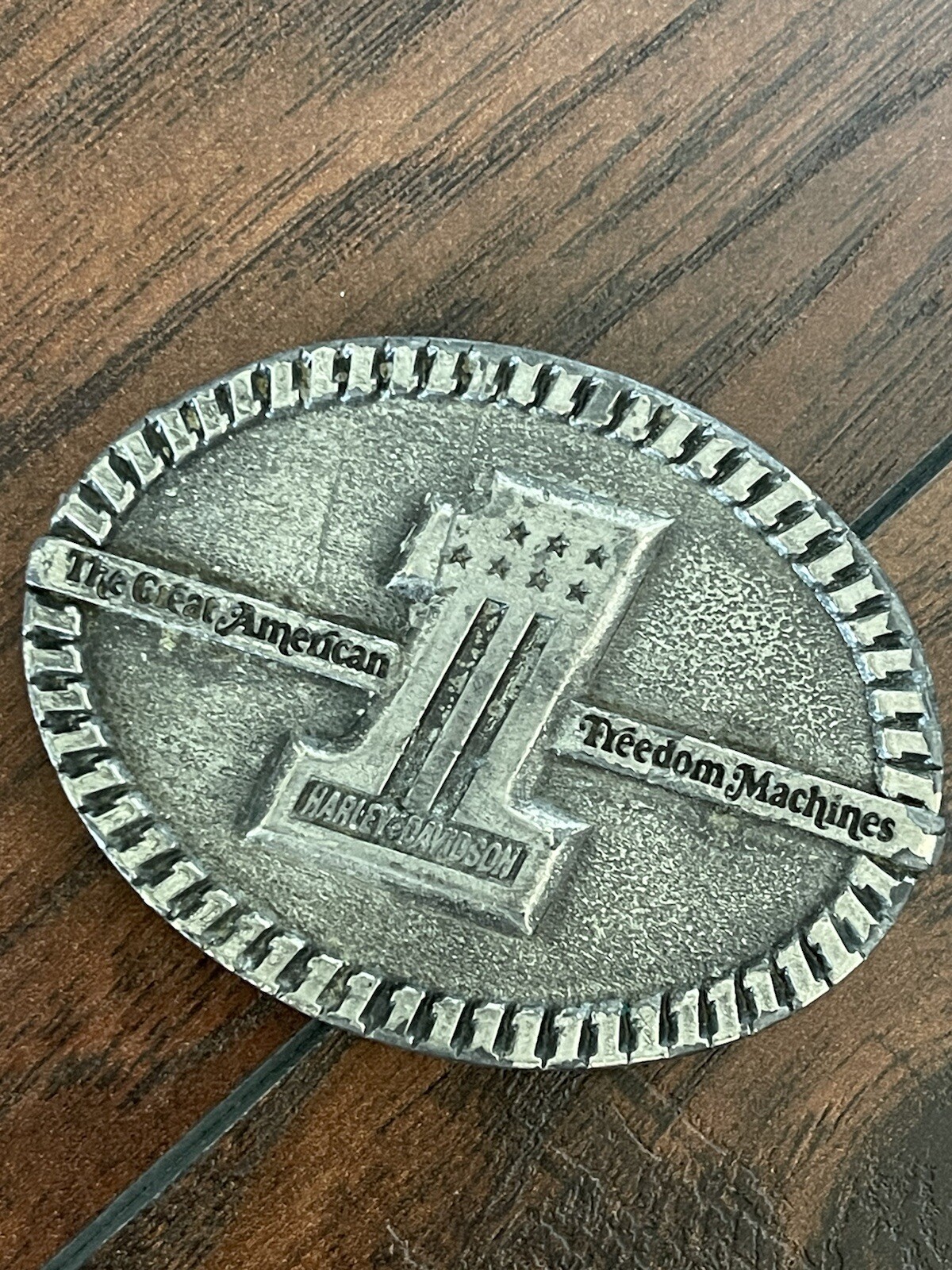 Rare Vintage 1974 Bergamot Brass Works Harley Davidso… Gem