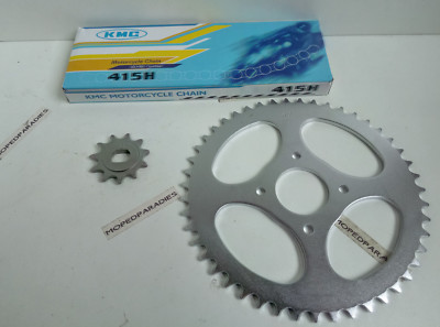 Hercules Prima 2 3 4 5 Mofa Moped Kettensatz 11 zu 47 Zähne + Kette Markenware 