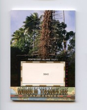2018 UPPER DECK GOODWIN WORLD TRAVELER MAP #WT-119 PENTECOST ISLAND *69611