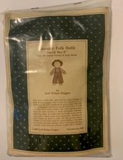 Gail Wilson Duggan Country Folk Doll Amish Boy 6” Vtg Family Of Four Series  New