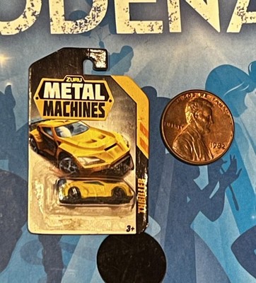 ZURU 5 Surprise Toy Mini Brands Series 2 #047 METAL MACHINES THRILLER YELLOW CAR