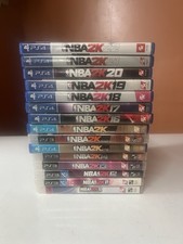 NBA 2K MEGA LOT (15 Games) - NBA 2K10 to 2K22 - PS3 & PS4 Consecutive Collection