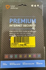 Total Defense Premium Internet Security TLD13220 - 5 devices/1yr 10GB - NEW