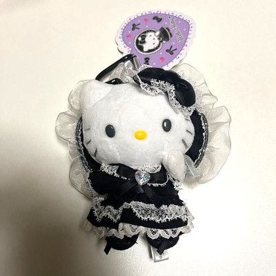 Sanrio Hello Kitty black dress lolita design key holder