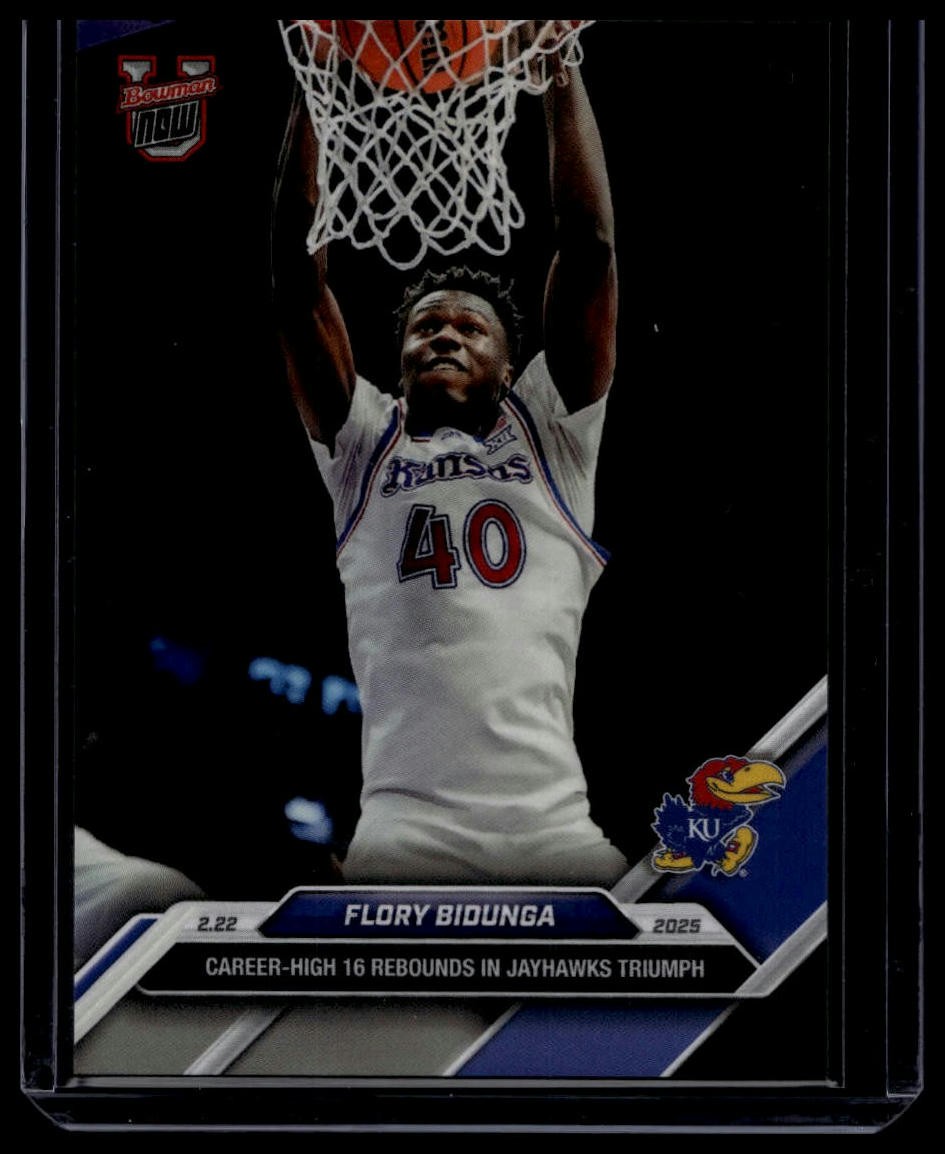 2024-25 Bowman U Now #74 Flory Bidunga