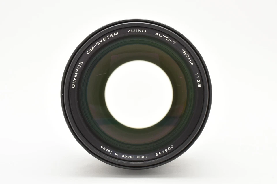 Late Model [MINT!] Olympus OM System Zuiko Auto-T 180mm F2.8 MF From JAPAN -1367 - Image 3 of 4