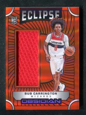 2024 Obsidian Eclipse Materials Electric Etch Orange Flood Bub Carrington RC /99