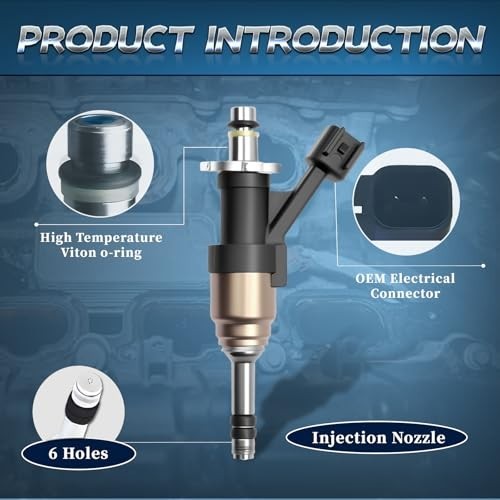 Fuel Injector Node Set Fuel Injector Set of 8 for Chevy Silverado/GMC Sierra 5.3L V8 & 4.3L V6 ...