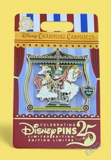 2025 Disney Parks Charming Carousels Peter Pan’s Flight LE 2000 Pin IN HAND