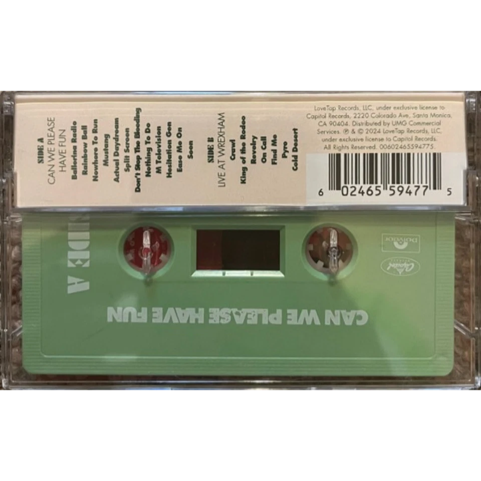 Kings Of Leon: Gawn Ni Hwyl Plîs Cassette - Wrexham Live Edition Cassette - Image 3 of 3