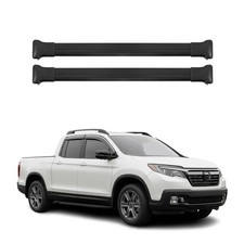 Roof Rack Cross Bars Luggage Carrier For Honda Ridgeline 2017-2026 Alu Black 2x