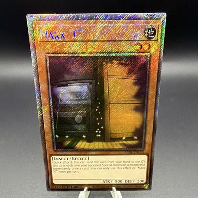 Maxx ''C'' RA04-EN150 Platinum Secret Rare Foil 1st Ed