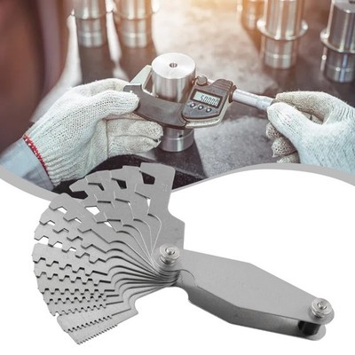 For Precise Screw Pitch Measurement Professional T Thread Gauge ACME TR30