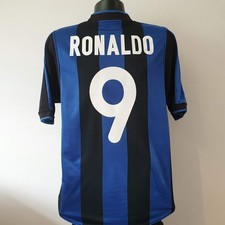 Maglia RONALDO 9 Inter Milan - Small - 1999/2000 - Jersey Nike Home