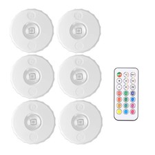 Rechargeable LED Spotlights RGB Night Light Remote Control Cabinet Light6896