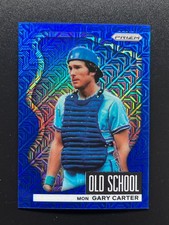 2022 Panini Prizm Gary Carter Old School Blue Mojo Prizm /199 #OS-10