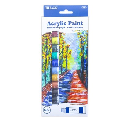 BAZIC PRODUCTS Colors 0 4 oz 12 ml Wood Multicolor Professional Artist Natural