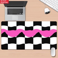 1pc a Checkerboard Design 2D Flat Mat Suitable for Desks, Gaming, And Office De