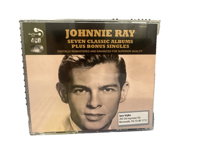 JOHNNIE RAY - Seven Classic Albums Plus - CD - 4-Disc Set