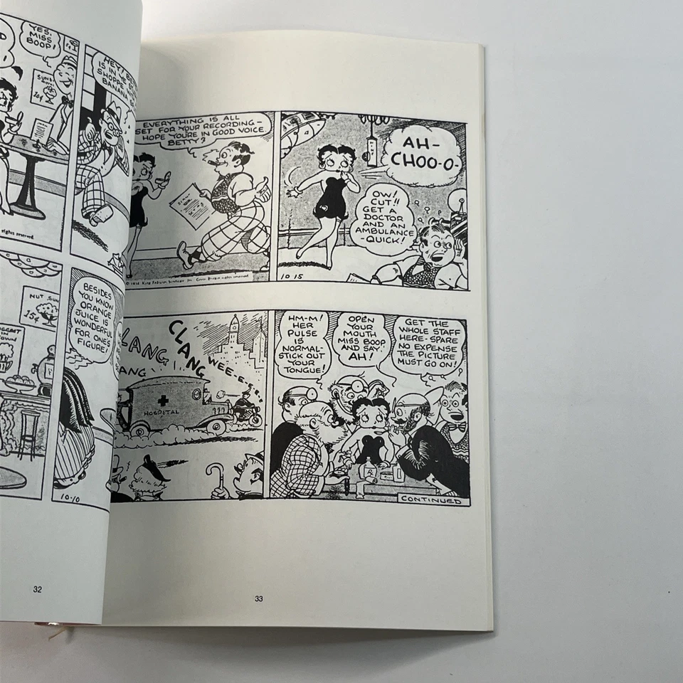 Betty Boop TPB tira cómica conserva 2-1st 1986 - Aventuras de una estrella de Hollywood Foto 4 de 4